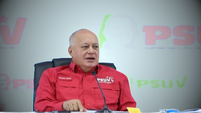 Diosdado Cabello descarta cualquier negociación con María Corina Machado y arremete contra la oposición venezolana