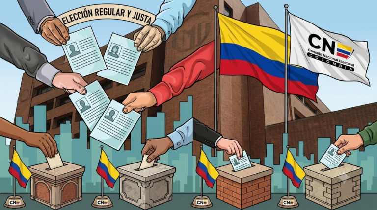 CNE descarta reconteo de votos en el exterior y autoridades respaldan transparencia electoral