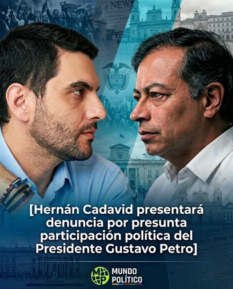 Hernán Cadavid presentará denuncia por presunta participación política del presidente Gustavo Petro