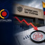 Contraloría detecta baja ejecución presupuestal en la Unidad para las Víctimas y hallazgo fiscal por $33.009 millones