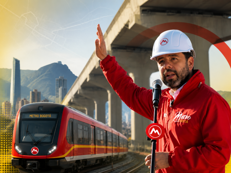 Metro de Bogotá supera el 80 % de avance y entra en la recta final de su construcción