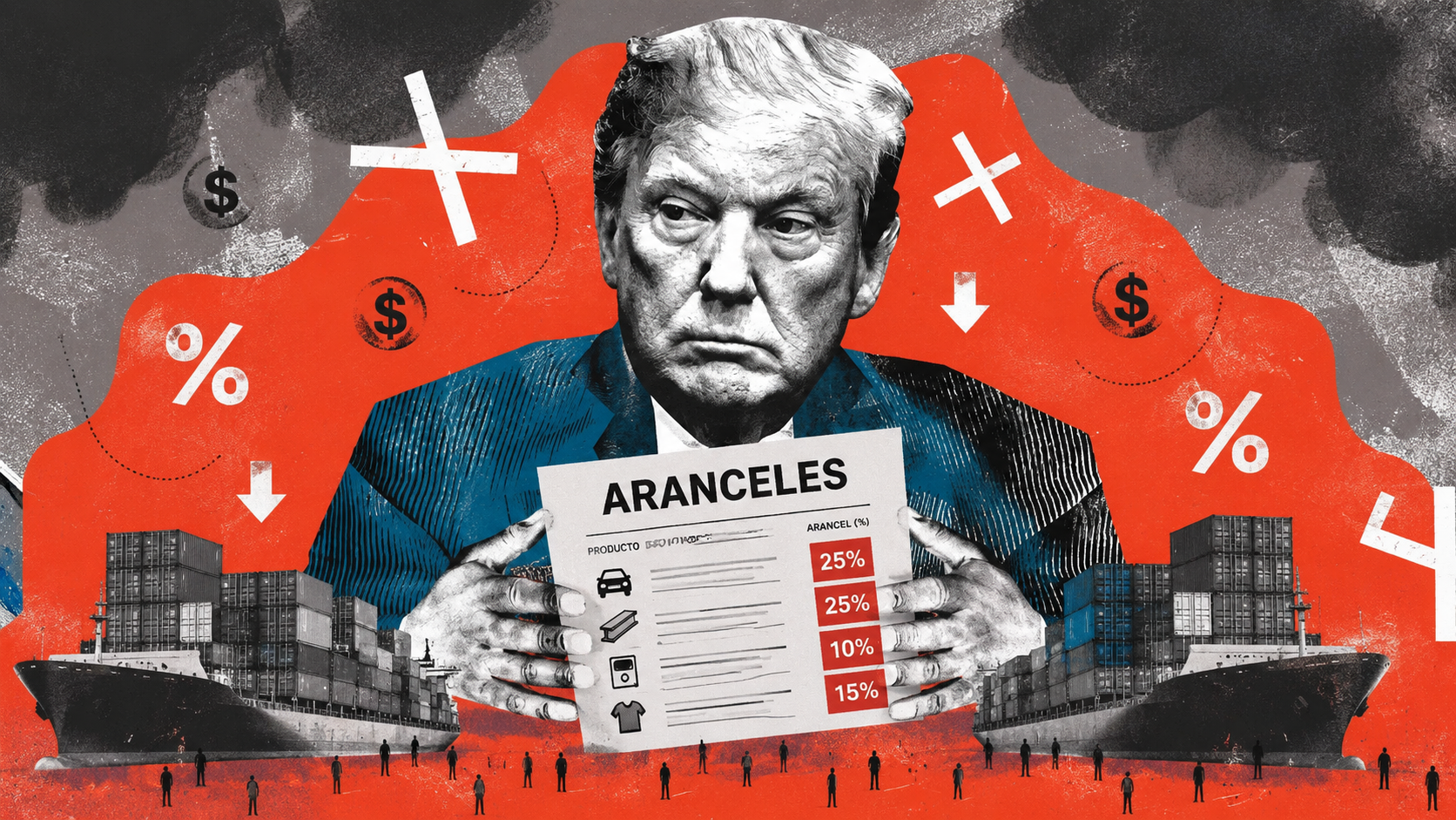 Trump prepara una nueva ofensiva comercial con aranceles a decenas de países