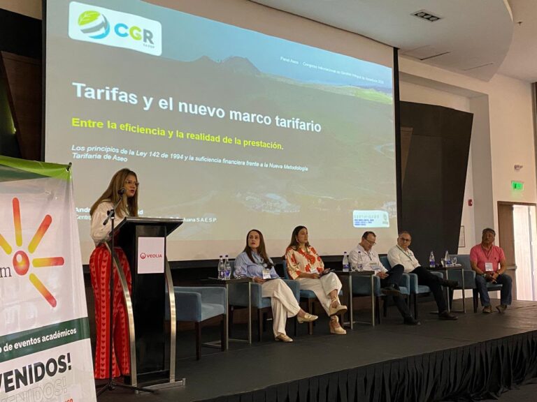 Andrea Pérez Cadavid participó como panelista en el 25.º Congreso Internacional de Residuos y Perspectivas Ambientales