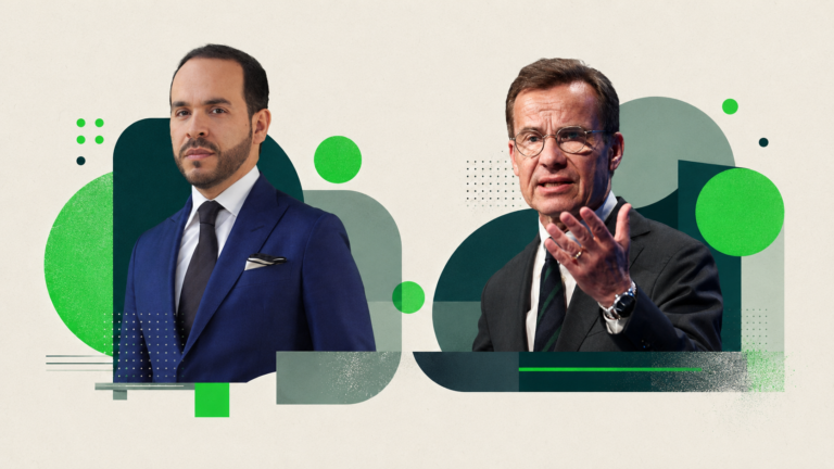 Abelardo de la Espriella dialoga con el primer ministro de Suecia para fortalecer la relación bilateral