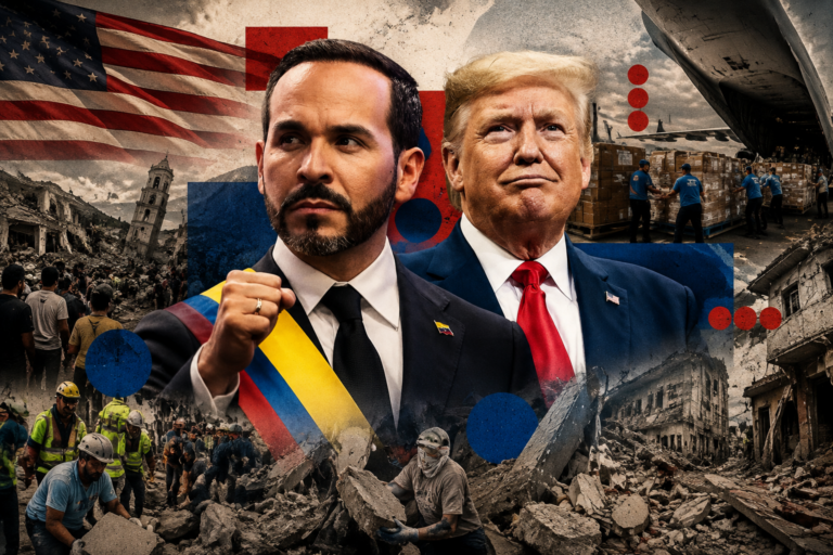 Estados Unidos destina US$15,5 millones para atender emergencia tras terremoto en Colombia