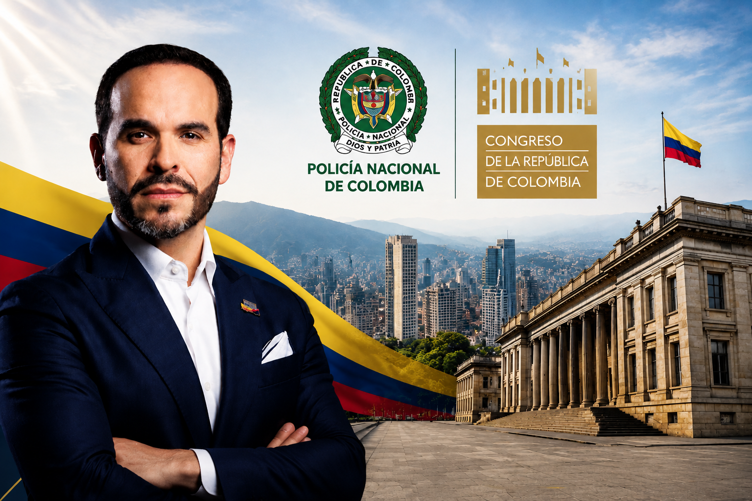 Policía alerta al Congreso sobre posibles alteraciones del orden público en Bogotá durante la posesión presidencial del 7 de agosto