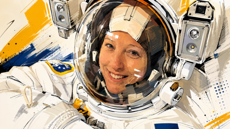 Sophie Adenot hace historia: primera francesa en realizar una caminata espacial