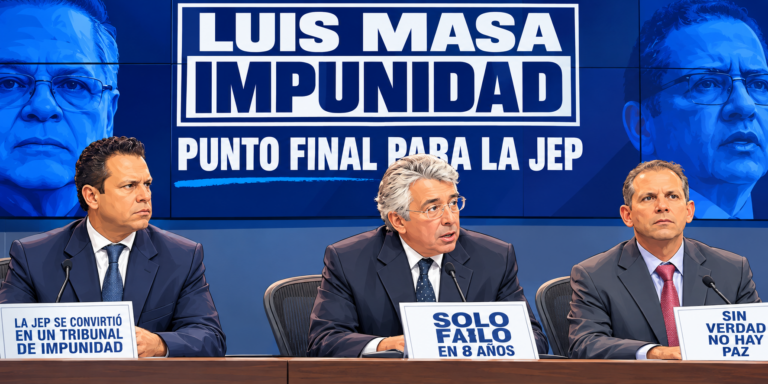 Radican acto legislativo que busca impedir prórroga de la JEP más allá de 2028
