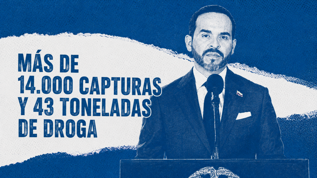 Más de 14.000 capturas y 43 toneladas de droga reporta Gobierno de De La Espriella
