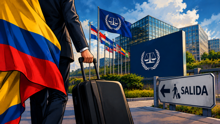Colombia oficializa su retiro del Grupo de La Haya y redefine su postura diplomática