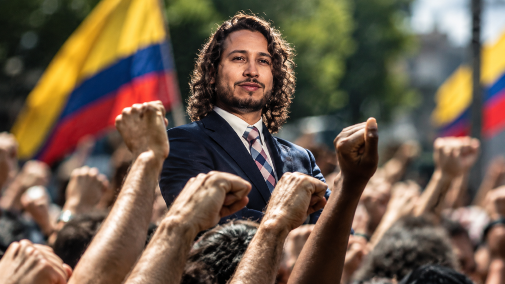 Julián Sastoque lleva la voz de los jóvenes colombianos al debate mundial sobre democracia